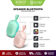 ROBOT Speaker Bluetooth Portable RGB RB20 Speker Bass TWS (Spt JBL Go)
