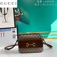 LV_ Bags Gucci_ Bag 645454 Horsebit 1955 Small Shoulder Women Handbags Shoulder Tote 8BYQ