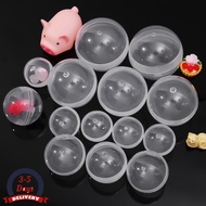 [3-5 Days Arrive]Toy Vending Machine Capsules | Transparent PP Plastic Eggs with Split Shell Design 