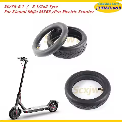 8.5 Inch 8 1/2x2 Tire Inner Tube 50/75-6.1 for Xiaomi Mijia M365 DUALTRON Mini DT Smart Electric / G