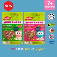 Gnubkins Little Baby Grains (LBG) Pasta Mini Vegetable Pasta Mini Fettucine / Butterfly  (7m+)