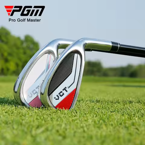 PGM Golf Clubs 7 Irons for Men Women,Low Center of Gravity Practice Rod,Beginners Steels/Carbon Shaf