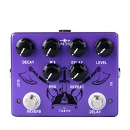 Caline CP-80 Ragnarok Reverb Delay Guitar Effect Pedal Guitar Accessories Dual Guitar Pedal