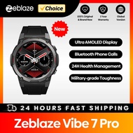 Zeblaze Vibe 7 Pro Smart Watch AMOLED Display rugged Bluetooth Calls Sports men's smart watch