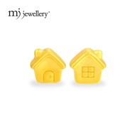 MJ Jewellery 3D 999.9/24K Pure Gold House Charm B818