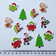 Christmas Wooden Buttons (series 6)