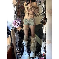 y2k Shorts y2k Asian Culture y2k Women's Clothing Abby Style y2k Pants American Vintage Millennium H