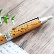 可刻名字 35 種犬種可選 純麥威士忌木原子筆 原色 父親節 職涯晉陞禮 升學禮 生日 考試合格禮