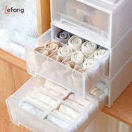 Lefang Drawer Type Clothes Organizer Underwear Bra Socks Storage Box School Dormitory Things 收納盒