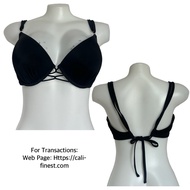 Shade & Shore Black Bikini Top 38D T 00168
