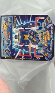 Tomica Hyper Blue Police Gum Kabaya 食玩 特警戰車 合體 機械人 絕版 少有