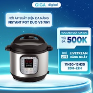 Instant Pot Duo V5 7in1 multi-function electric pressure cooker - Capacity 5-7L - Capacity 1000W