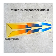 Panther 3-leaf three-leaf body sticker isuzu Panther 3-leaf sticker/