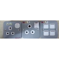 Industrial Type Switches And Socket Outlet
BS 1363/BS 546/BS 3676

SS 145/SS 472 / SS 227

MS 589/MS