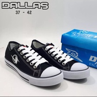 SEPATU ANAK SEPATU SEKOLAH ANAK DALLAS CAMPUS HITAM PUTIH SD SMP SMA PALING MURAH