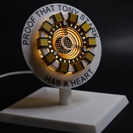Iron Man's Arc Reactor Light Model in 3D PLA
