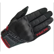 Rs TAICHI RST437 URBAN AIR GLOVE BLACK RED ORIGINAL TAICHI ORIGINAL BEST QUALITY