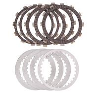 Motorcycle Engine Parts Clutch Friction Plates & Steel Plates Kit For Kawasaki 13088-0557 EX250 EX30