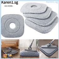 KA 1pc Self Wash Spin Mop, Dust 360 Rotating Cleaning Mop Cloth Replacement,  Washable Household Mopping Cloths for M16 Mop