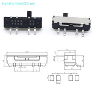 hanzhenhai123   10Pcs 4 Pin Mini Slide Switch On-OFF 3Position Micro Slide Toggle Switch Miniature H