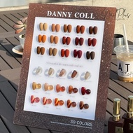 DC DANNY COLL 15ml. เซ็ตสีเจล 30สี โทนสีน้ำตาล สีกาแฟ แถมชาร์ตสี (รหัส N37)