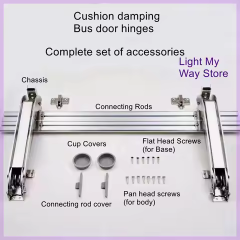 Closet cabinet bus door hinge sliding door folding damping buffer hinge cabinet door hinge corner ha