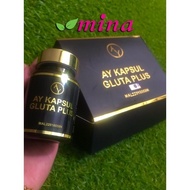AY Kapsul Gluta Plus Whitening Booster Supplement Capsule Lulus KKM Original HQ