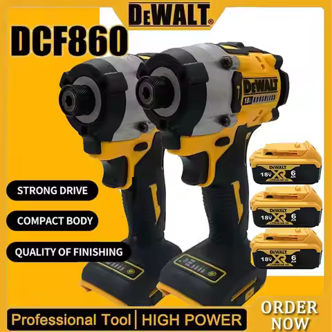 DEWALT DCF860 Cordless Compact Drill / Driver 20V Brushless Electric Drill Screwdriver Rechargeable 