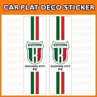 Stiker Plat Kereta - Kuching City FC EPM