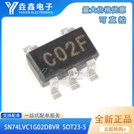 50PCS/LOT SN74LVC1G02DBVR Silk Screen Printing C02 SOT-23-5 Single Channel 2 Input 正 or Not Door