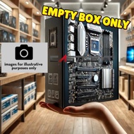 Box Packaging Only Motherboard Mainboard Random / Asus MSI Gigabyte B450 A320M A520M H610M H61M H81M