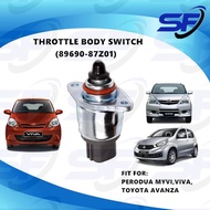 💯PERODUA MYVI,VIVA,TOYOTA AVANZA THROTTLE BODY SWITCH (ORIGINAL)(89690-BZ010)