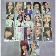 IVE Photocards Yujin Gaeul Rei Wonyoung Liz Leeseo revive+ fourhy evil cupid secret digipack pob app