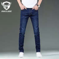 EAGLADE Denim Jeans for Men Maong Pants 807 in Blue Straight Cut Stretchable