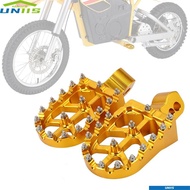 UNIIS Dirt Bike Foot Pegs, Rest Pedal Durable Footpegs Rest,  CNC|Pedal CNC for MX 650 500 MX650 MX5