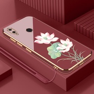 Straight Edge Plating-Lotus Huawei y7 2019-Huawei y7 Prime 2019-Huawei y7 Pro 2019-Huawei y9 2019-Hu