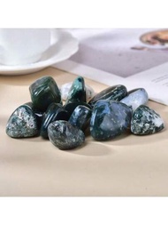 1顆天然水洲玛瑙碎石（3-5cm,100g）水晶芳香療法石,減壓,冥想,吸財 - 寶石療法