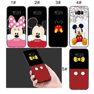 Samsung Galaxy S9 S8 Plus S7 S6 Note 8 9 Soft Case Mickey Minnie Mouse Cute
