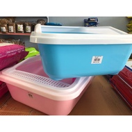 Cat Litter Tray With Scoop Cat Toilet (M) 6671