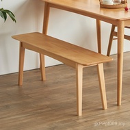 Household Bench Bench Beech Dining Table Stool Eating Bench Stool Japanese Style Solid Wood Simple 3