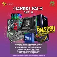 Maxsun Gaming Pack Set B (Intel i5 10400F | Maxsun B460 iCRAFT | RAM 16GB | SSD 256GB | PSU 600W | InWin Jupiter AJ120 )
