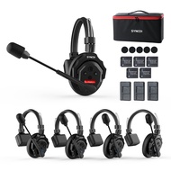 SYNCO Xtalk X5 X6 X7 X8 X9 2.4G Wireless Intercom System Communication Headset with Battery Set For 