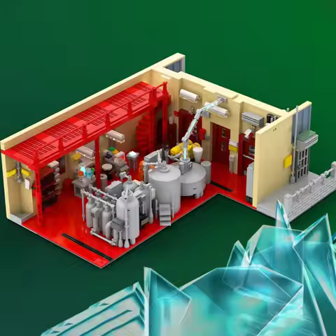 3071pcs MOC BREAKING BAD Meth Lab Creator Creator Expert Model Building Blocks Christmas Gift Toys C