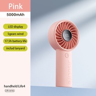 JisuLife LIFE 4 พัดลมมือพกพา Portable พัดลม พัดลมแบบพกพา MINI Fan Handheld Fan USB Rechargeable with