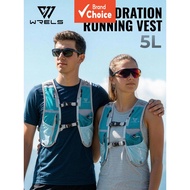 WRELS 5L Running Vest Uswe Hydration Pack Small Hiking Bag Close Fit Outdoor Backpack#W913 WRELS 5L 