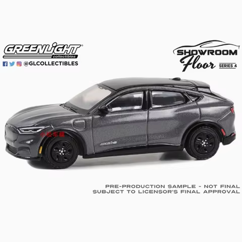Greenlight Diecast 1/64 Scale 2023 Ford Mustang Mach-E GT Alloy Car Model Holiday Gifts Toys