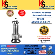 UNILIFT AP50B.50.08.1.V Manual Submersible Pump 1.6HP 2" 1200Watt