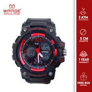 Mirage Watch Jam Tangan Pria Sporty Dual Time Tahan Air 3 ATM Bergaransi 1 Tahun 1170 M