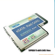 NECXG54mm T型 express card卡轉ESATA JMB芯片 內置不露頭短卡