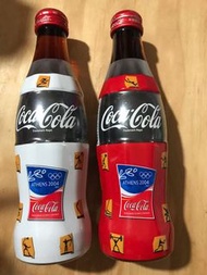 可口可樂2004東京奧運限量版，250cc/1瓶未開封，請勿食用，2瓶1組